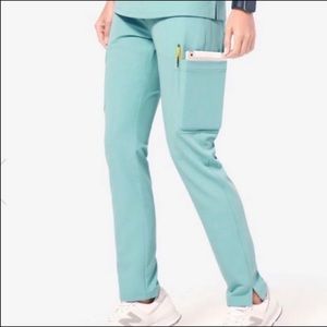 Figs sea glass yola scrub pant medium